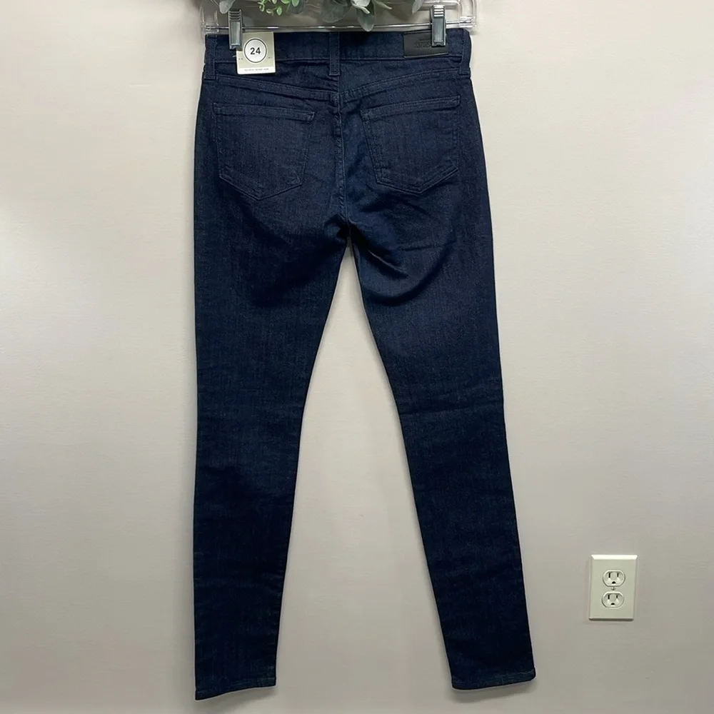 NWT Kate Spade Saturday Skinny Jeans Dark Wash Denim 24